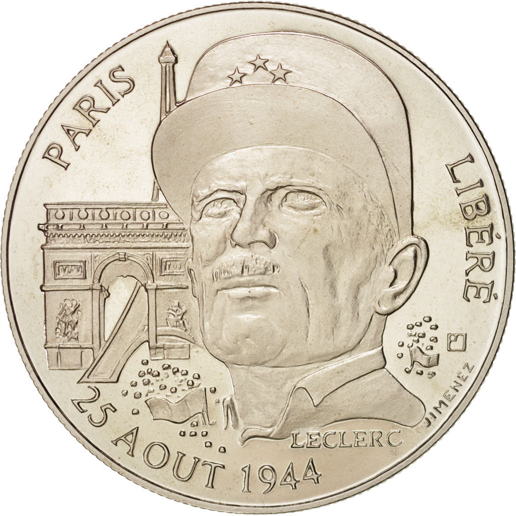 Francia, Medal, 1939-1945, Leclerc, History, SPL, Rame-nichel