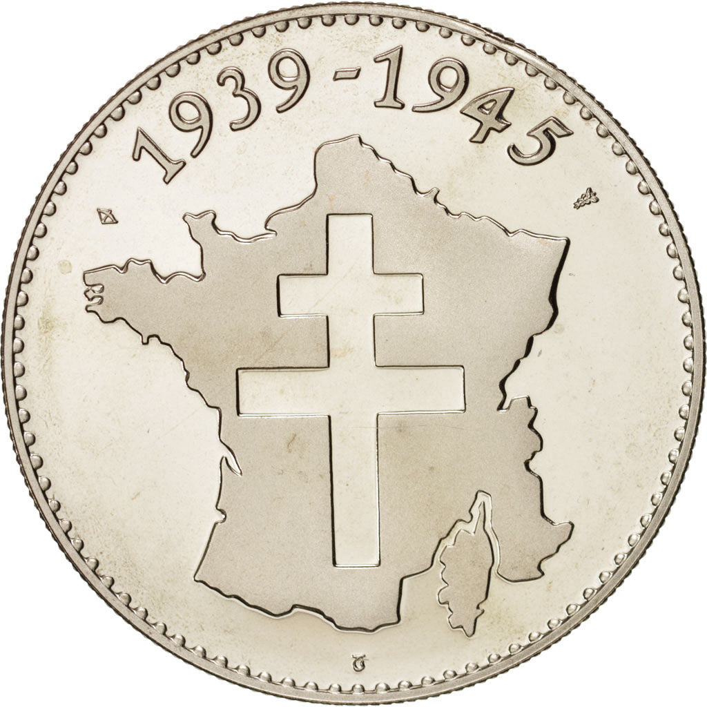 Francia, Medal, 1939-1945, Leclerc, History, SPL, Rame-nichel