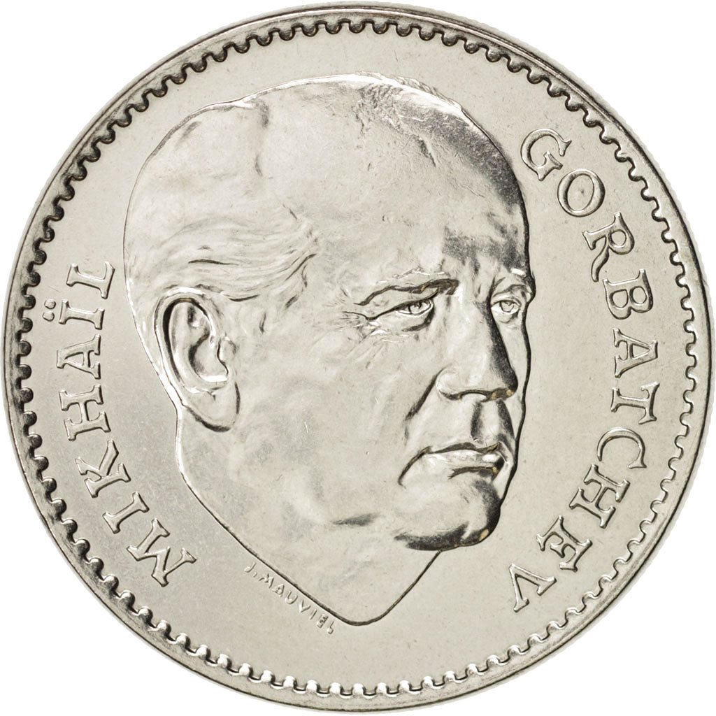 Francia, Medal, Les grands destins du XXeme siècle, Mikhaïl Gorbatchev