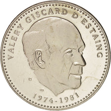 Frankreich, Medal, Ve République, Valery Giscard d'Estaing, History, UNZ