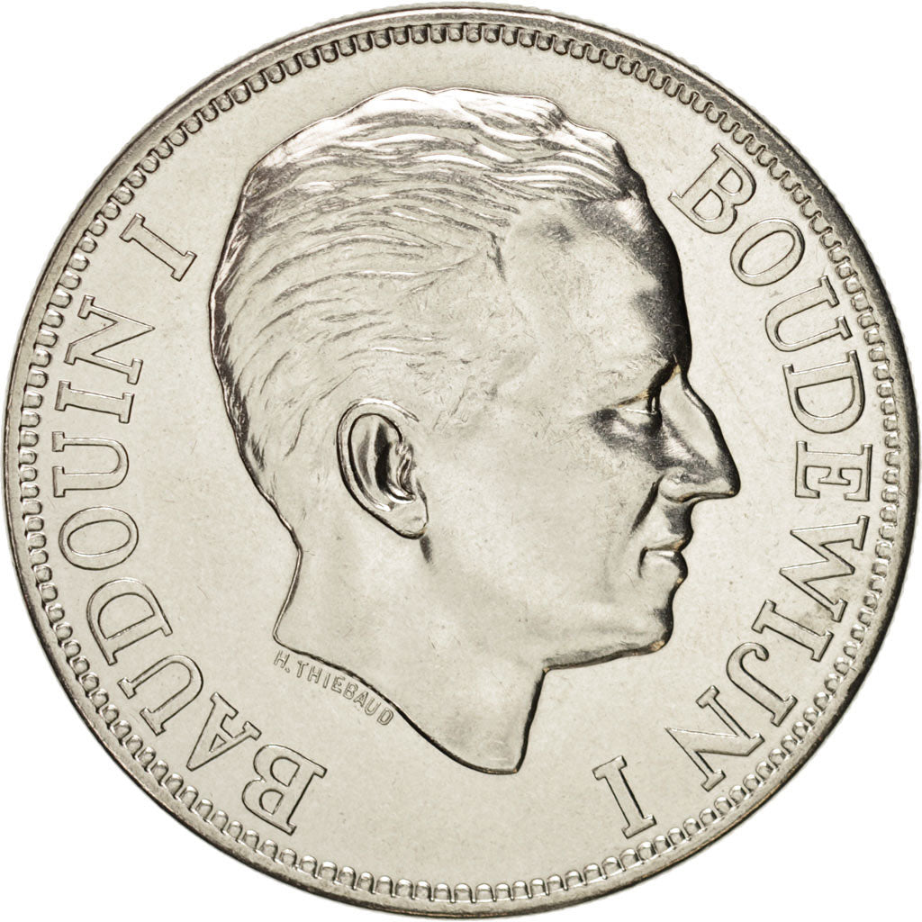 Belgium, Medal, Belgique, Baudouin I, History, 1993, MS(63), Copper-nickel