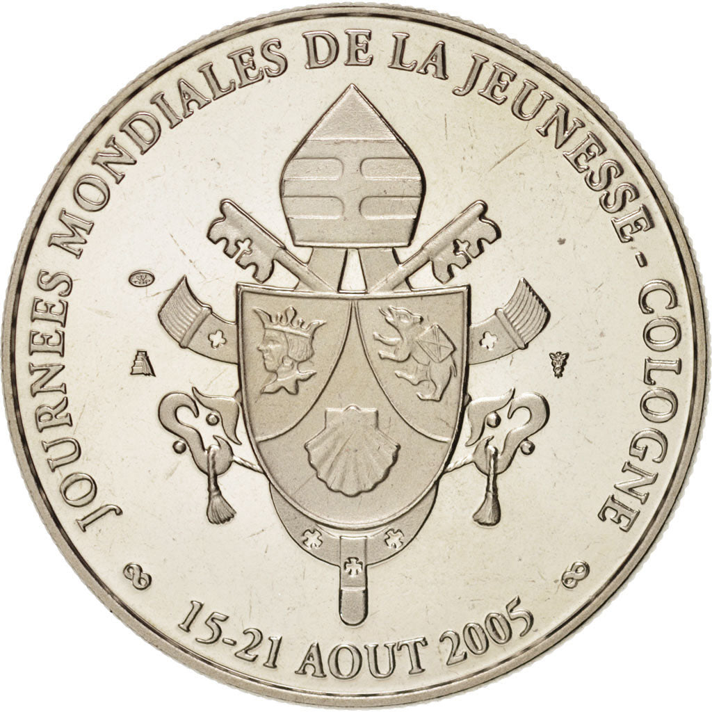 Francia, Medal, Journées mondiales de la jeunesse, Cologne, History, 2005, SPL