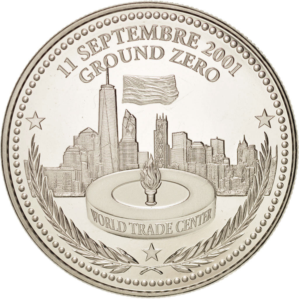 Francia, Medal, Les événements forts de votre vie, 11 septembre 2001, Groun...