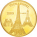 Francia, Medal, Les plus beaux trésors du patrimoine de France, Tour Eiffel