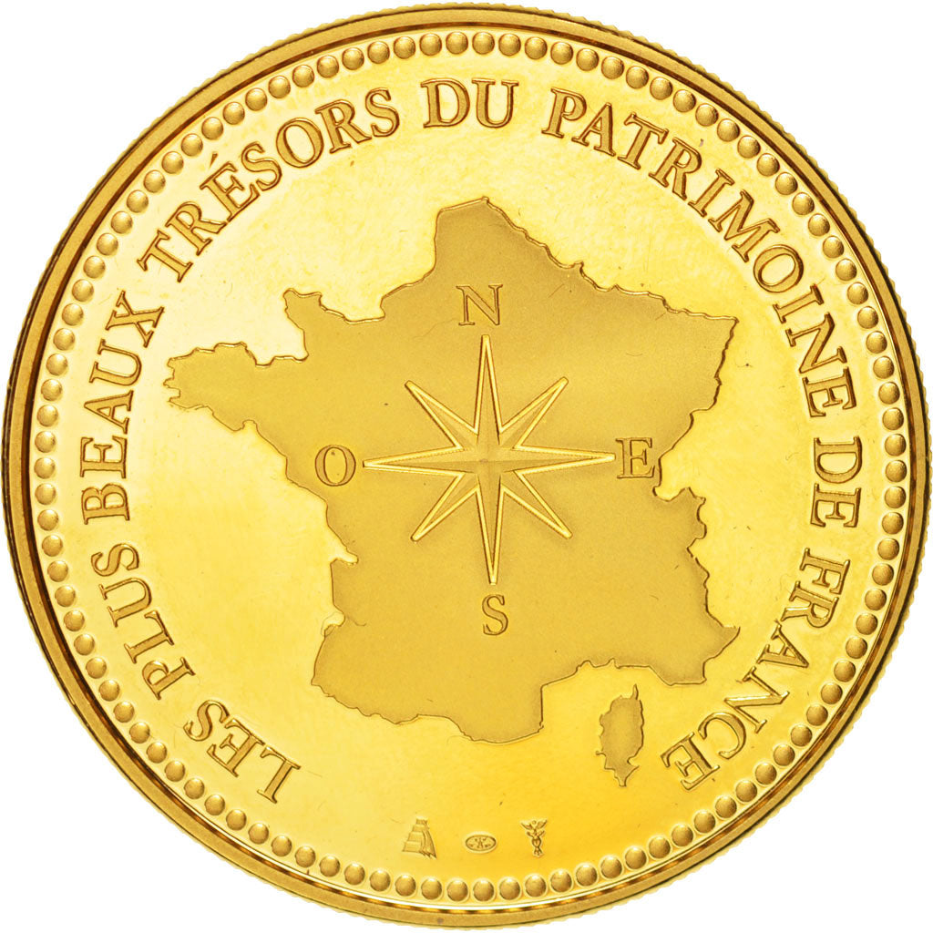 Francia, Medal, Les plus beaux trésors du patrimoine de France