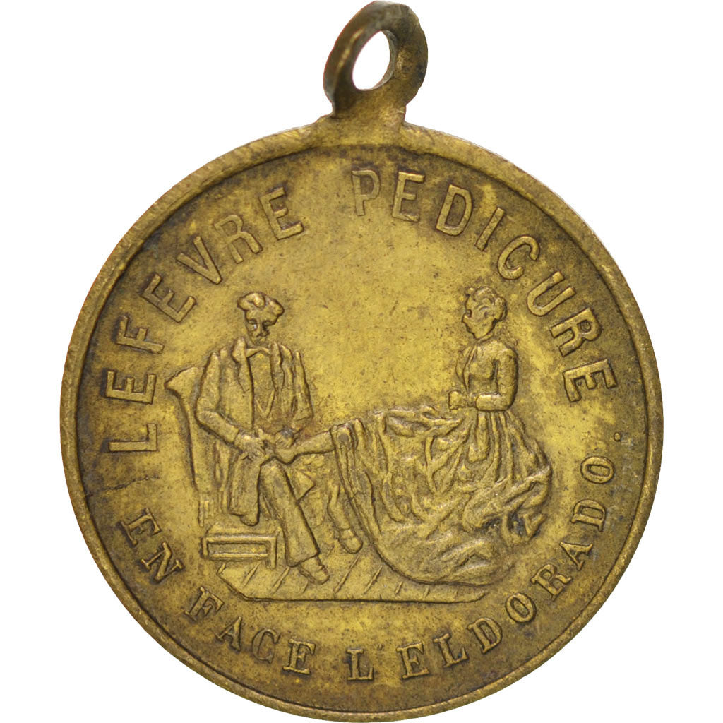 Francia, Medal, Lefevre Pédicure à Paris, Medicine, BB+, Ottone, 21