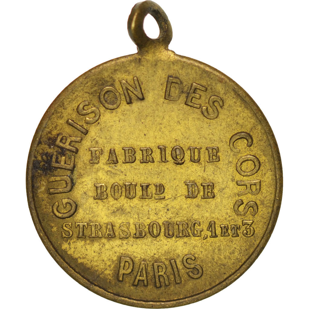 Francia, Medal, Lefevre Pédicure à Paris, Medicine, BB+, Ottone, 21