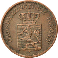 Coin, German States, HESSE-DARMSTADT, Ludwig III, Pfennig, 1872, EF(40-45)