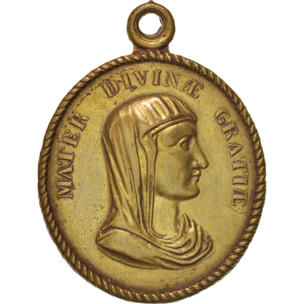 Francia, Medal, Religious medal, Religions & beliefs, 18TH CENTURY, SPL-, Rame