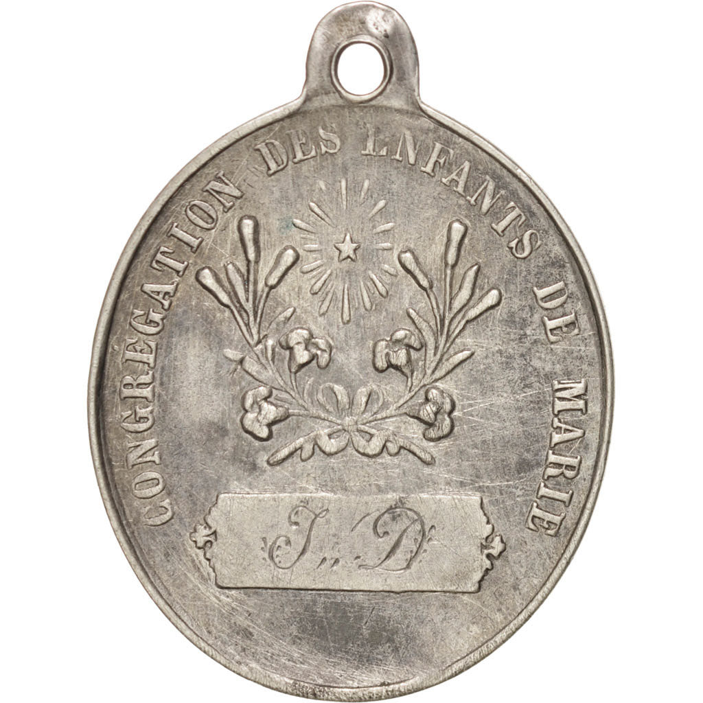 Francja, Medal, Congrégation des enfants de Marie, Religie i wierzenia