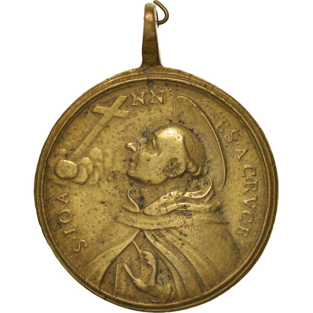 France, Religious medal, St Joseph and St John, Religions & beliefs, Medal