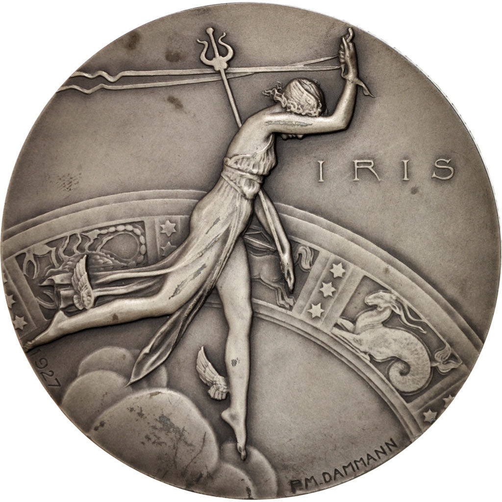 France, T.S.F., Edouard Belin, Arts & Culture, Medal, 1953, AU(55-58), Damman