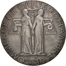 Frankrijk, Medal, Chambre de commerce de Paris, Business & industry, 1950
