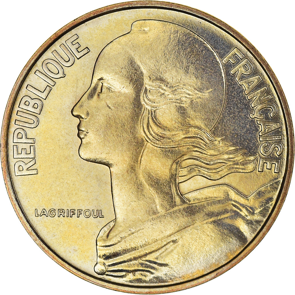 Coin, France, Marianne, 20 Centimes, 1972, Paris, FDC, MS(65-70)