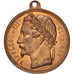 France, Napoléon III proclamation, History, Medal, 1852, AU(55-58), Garnier