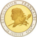 Francia, Medal, French Revolution Bicentenary, History, 1989, EBC, Plata y oro