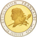 Frankrijk, Medal, French Revolution Bicentenary, History, 1989, PR, Silver and