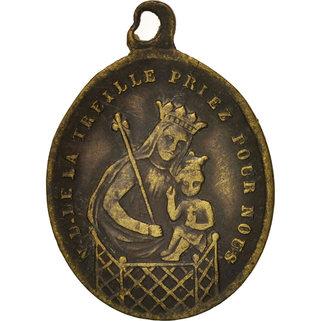 France, Notre-Dame de la Treille, Lille, Religions & beliefs, Medal, 1874