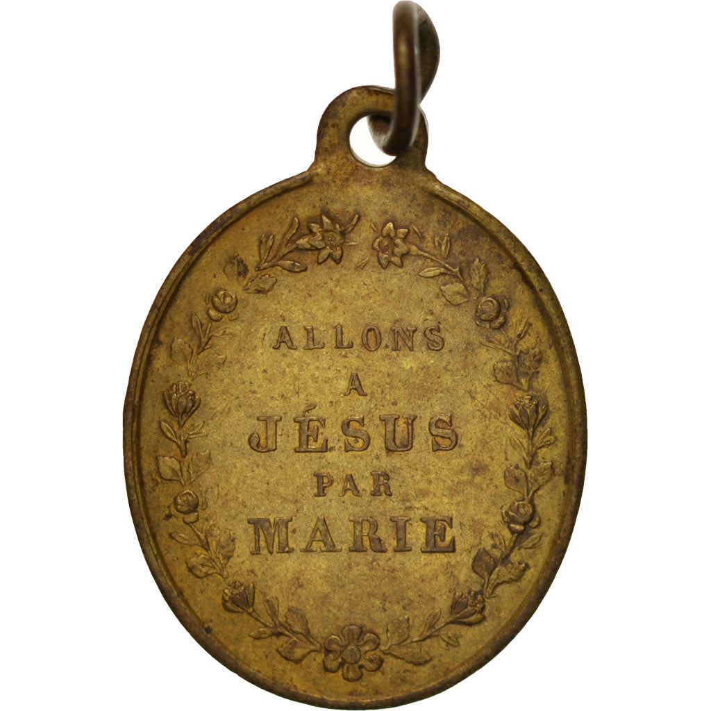 Frankreich, Medal, Notre Dame de Graces, Loos, Sports & leisure, SS+, Kupfer