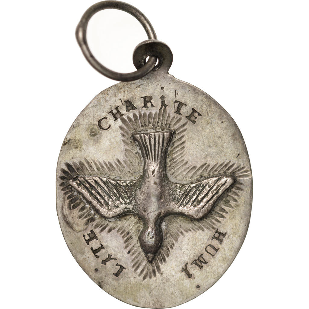 Francia, Medal, Patrone des Dames de la Charité, Religions & beliefs, BB+, Rame