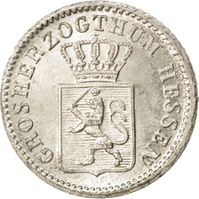 Coin, German States, HESSE-DARMSTADT, Ludwig II, Kreuzer, 1844, MS(63), Silver