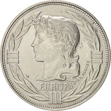 France, Medal, European coinage test, 1 ecu, History, 1986, SUP, Nickel