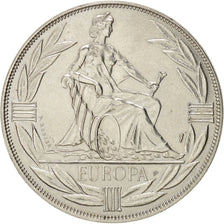 France, European coinage test, 1 ecu, History, Medal, 1981, AU(55-58), Nickel