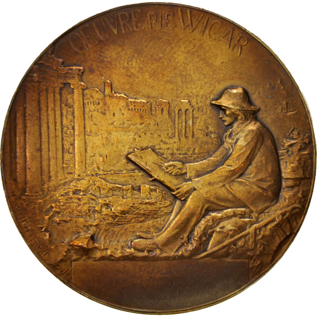 France, Medal, Ville de Lille, Société des Sciences de LIlle, Arts & Culture