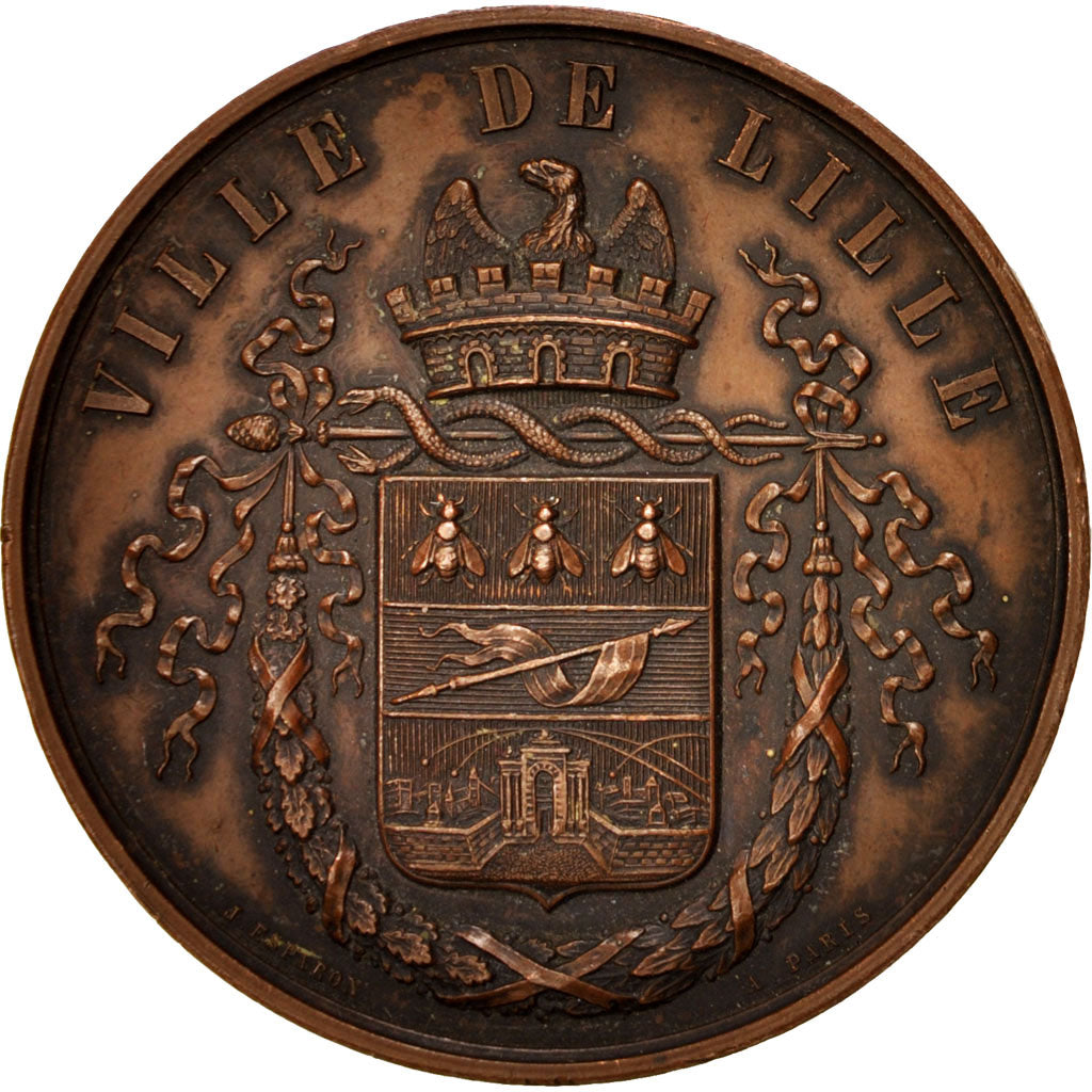 Francia, Medal, Arts & Culture, Esparon, SPL-, Rame