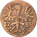 GERMAN STATES, 4 Heller, 1738, KM #31, EF(40-45), Copper, 1.85