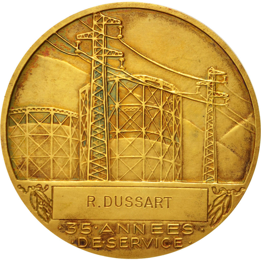 France, Medal, Électricité de France et gaz de France, Business & industry