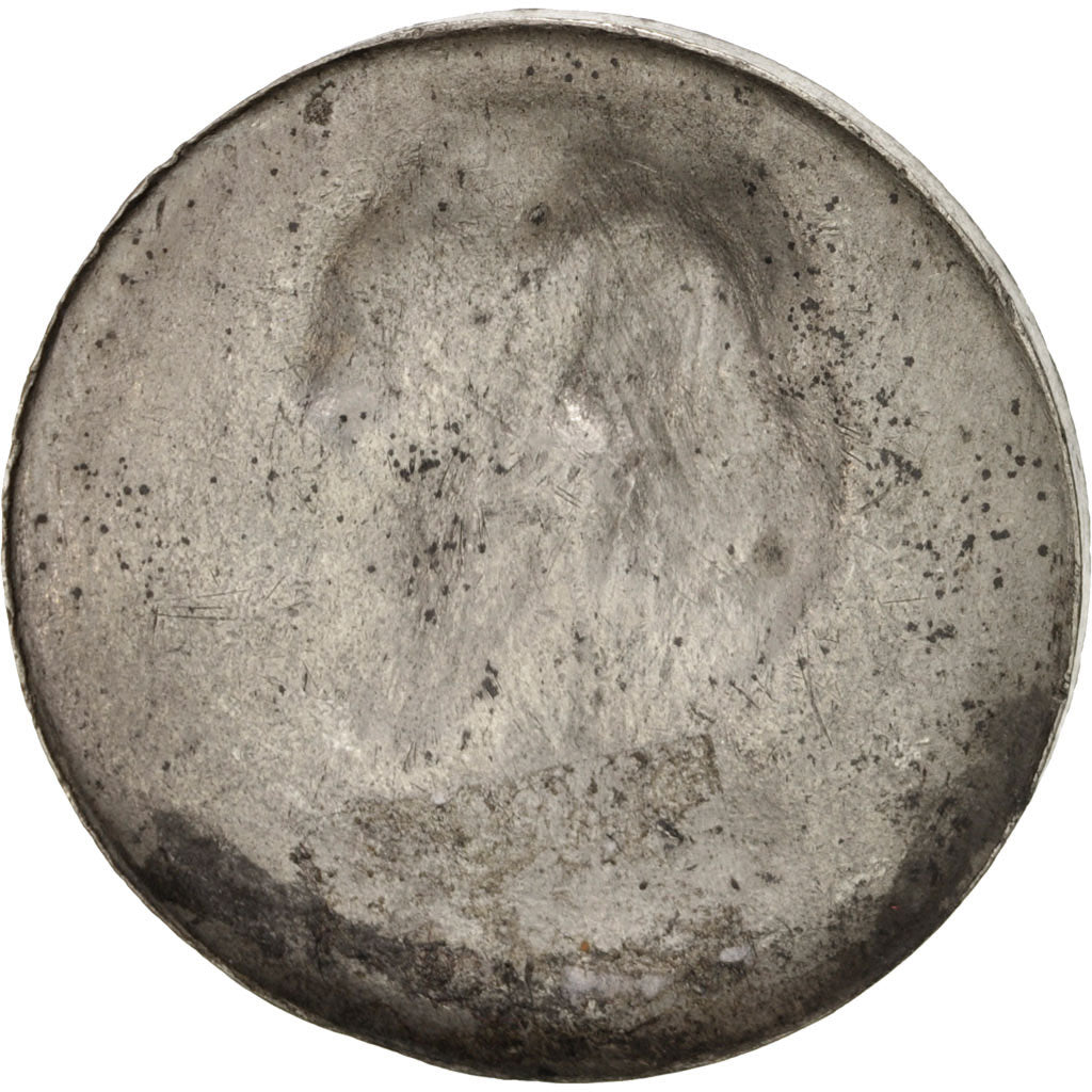 France, Casimir Delavigne, History, Medal, 1847, EF(40-45), Farochon, Tin, 50