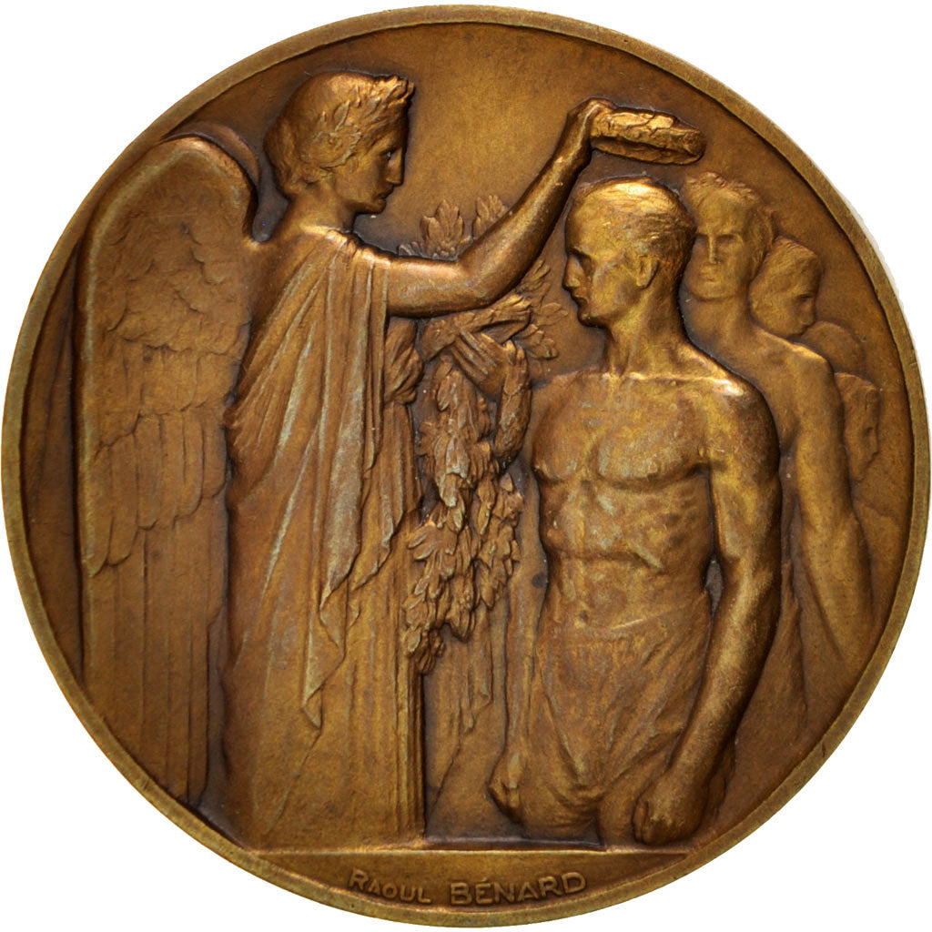 France, VIIIe Olympiades de Paris, Sports & leisure, Medal, 1924, AU(55-58)