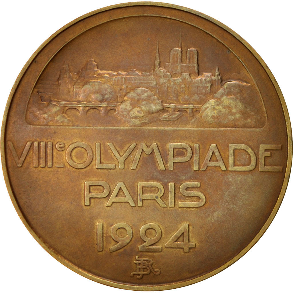 France, VIIIe Olympiades de Paris, Sports & leisure, Medal, 1924, AU(55-58)