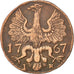 GERMAN STATES, 12 Heller, 1767, KM #51, AU(50-53), Copper, 4.32