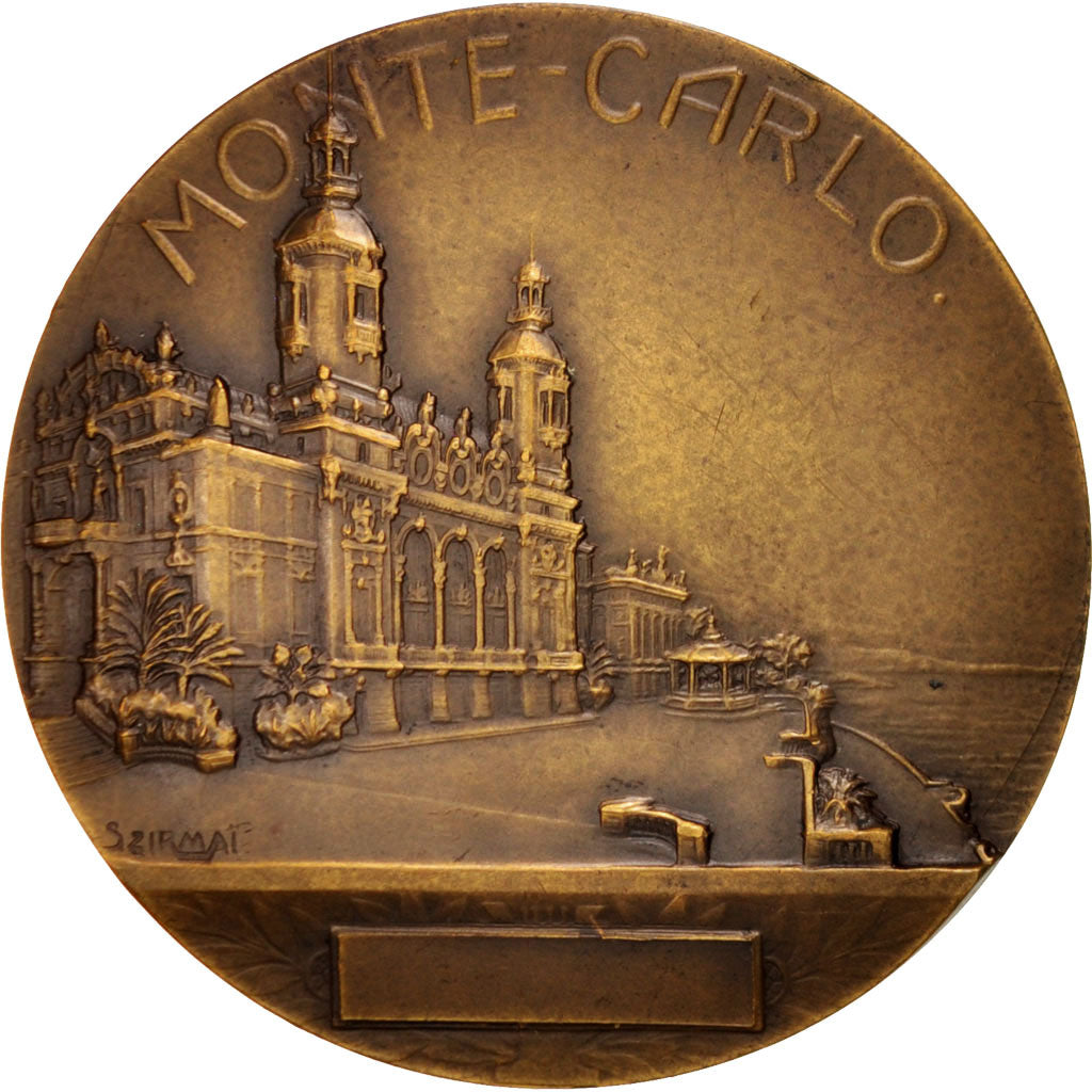 Francia, Medal, Monte-Carlo, Arts & Culture, Szirmaï, SPL-, Bronzo