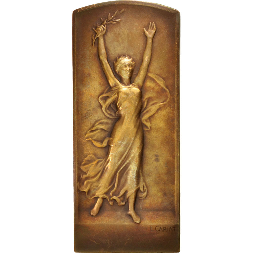 France, Medal, Victoire par Cariat, Politics, Society, War, Cariat, AU(50-53)