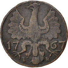 GERMAN STATES, 12 Heller, 1767, KM #51, EF(40-45), Copper, 3.50