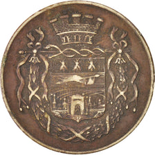 France, Club, Ville de Lille, Cercle de l'Industrie, Token, 1884, EF(40-45)
