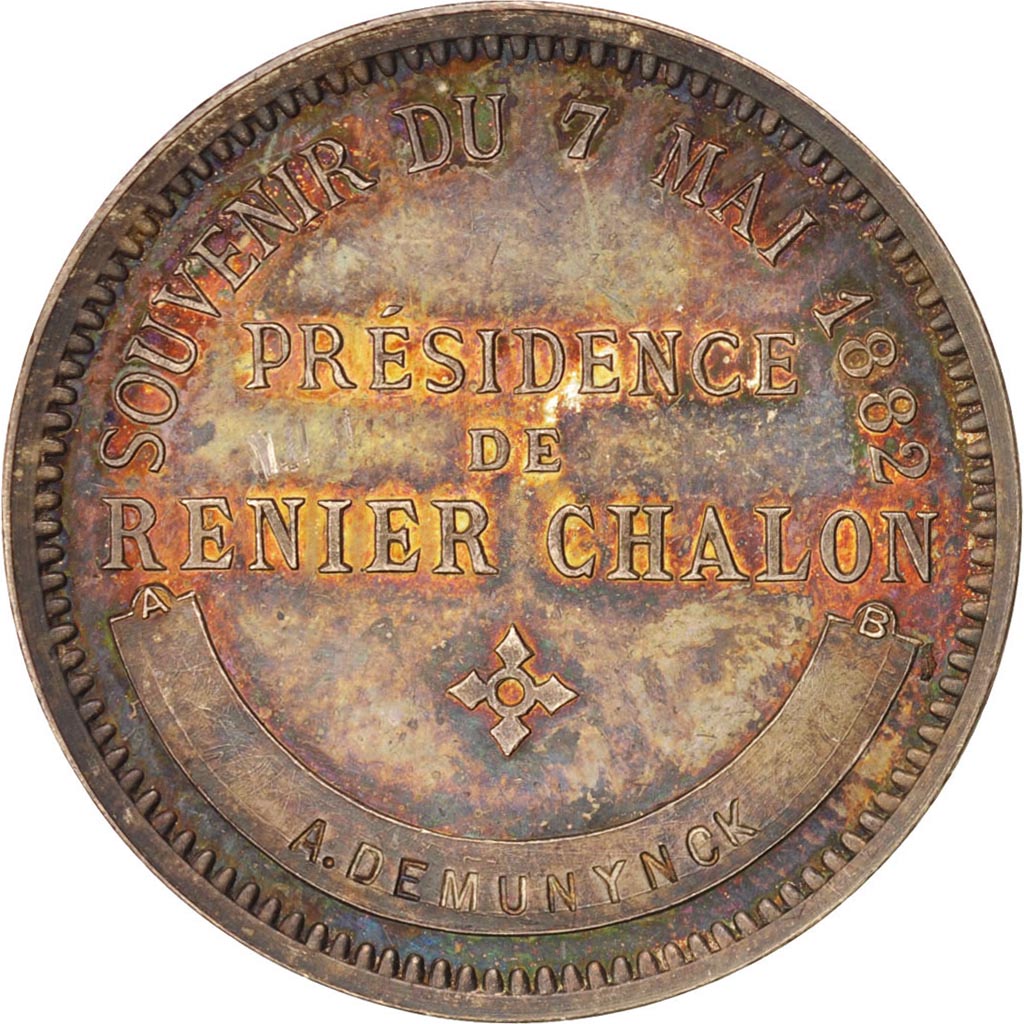 France, Club, Ville de Lille, Visite de la Société Royale de Numismatique B...