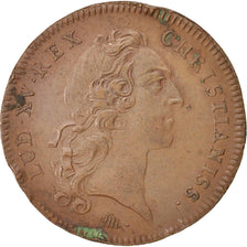 France, Token, Royal, États de Lille, 1737, Duvivier, AU(50-53), Copper
