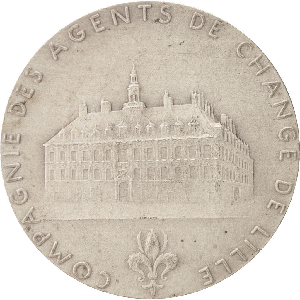 France, Token, Bank, Ville de Lille, Compagnie des agents de change de Lille