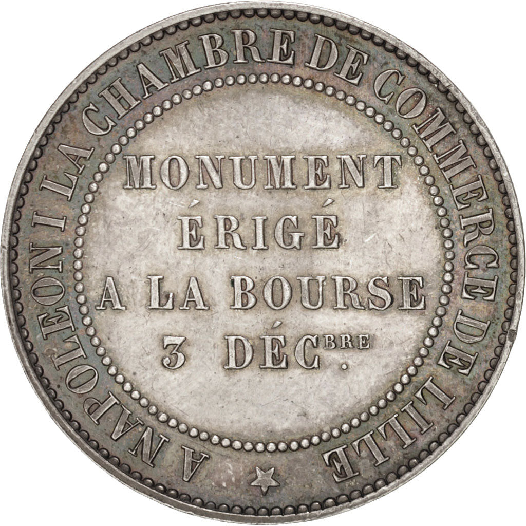 France, Royal, Ville de Lille, À Napoléon Ier, Monument érigé à la Bourse