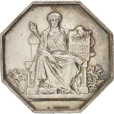 France, Jeton, Notary, Compagnie des Notaires de Paris, Borrel, TTB+, Argent