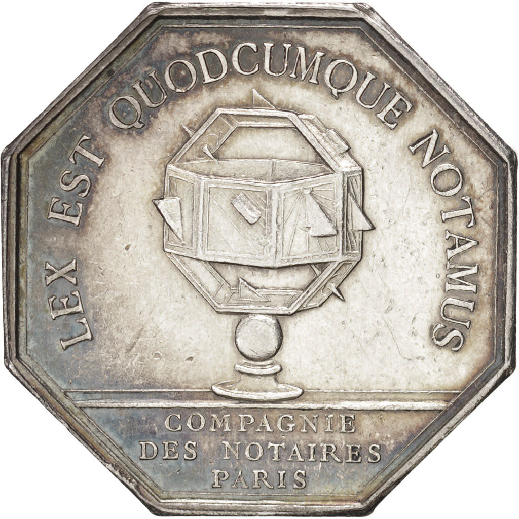 France, Token, Notary, Compagnie des Notaires de Paris, Borrel, AU(55-58)