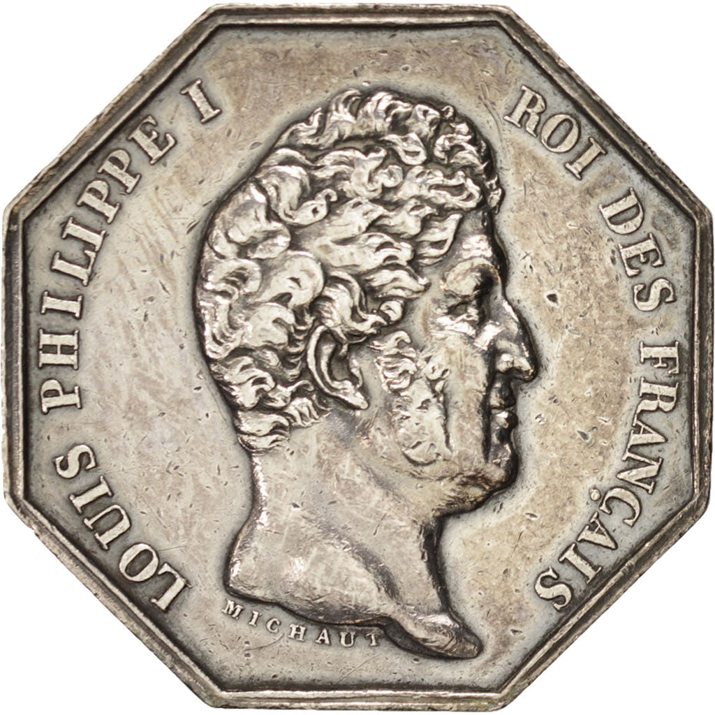 Francia, Token, Notary, Compagnie des Notaires de Paris, Louis Philippe I
