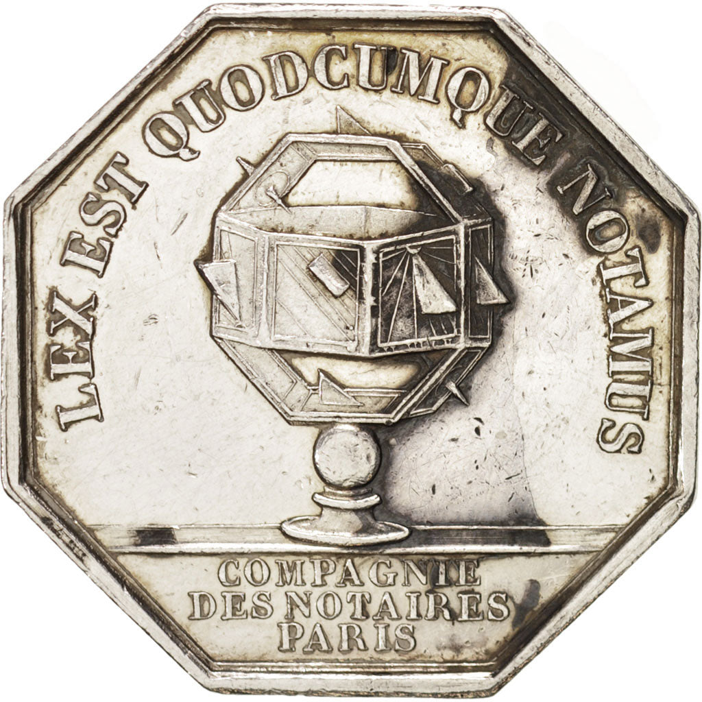 France, Jeton, Notary, Compagnie des Notaires de Paris, Second French Empire
