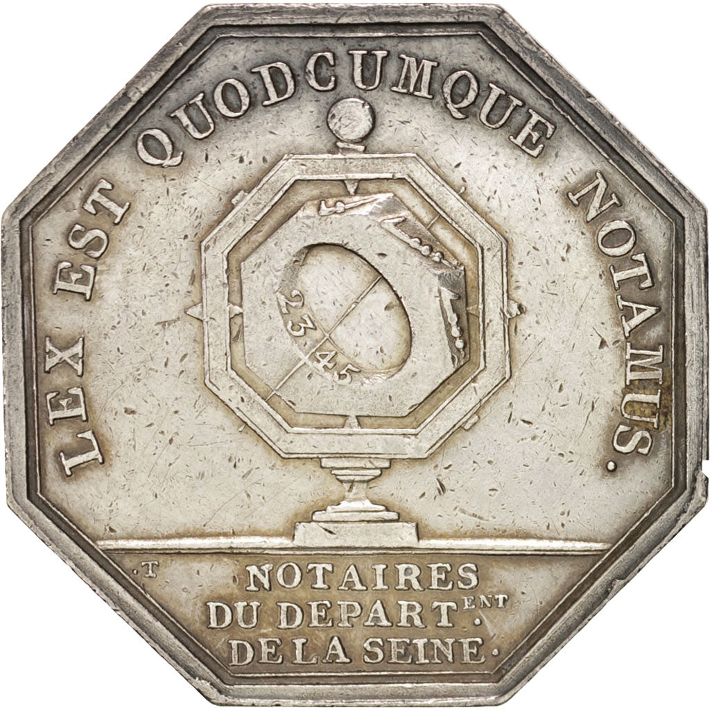 Francia, Token, Notary, Notaires du Département de la Seine, First French