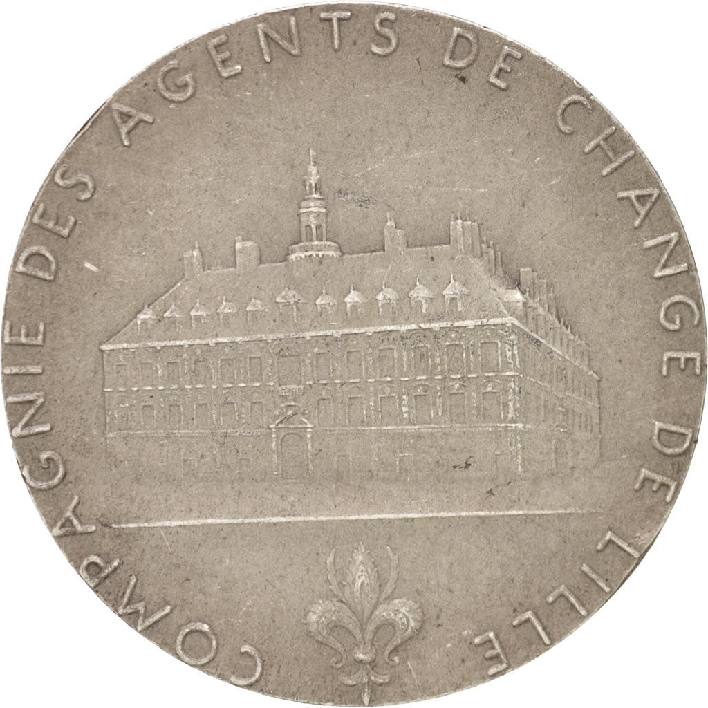 France, Token, Bank, Ville de Lille, Compagnie des agents de change de Lille