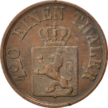 Coin, German States, WURTTEMBERG, Karl I, Kreuzer, 1865, EF(40-45), Silver